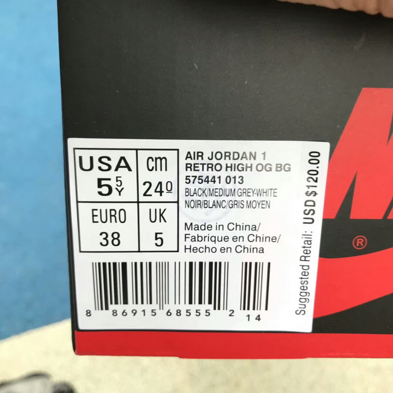 Authentic Air Jordan 1 Shadow women 